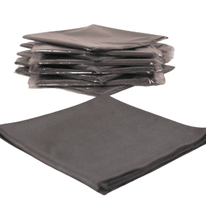 Zehn CarMic ClearView Mikrofasertücher 350 GSM für die Glasreinigung am Auto