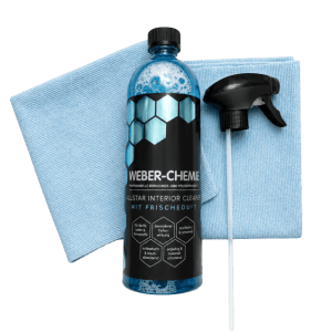 CarMic Innenraum-Reinigungsset mit Interior Cleaner und Mikrofasertüchern